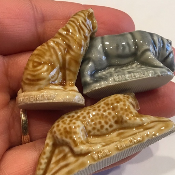 VINTAGE WADE PORCELAIN WHIMSIES-3 Safari Animals - Picture 6 of 6